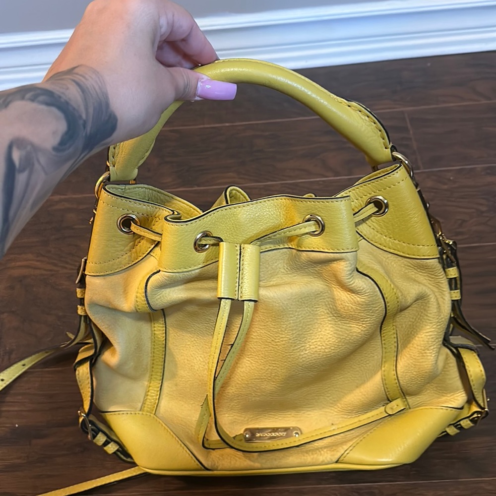 Burberry crossbody yellow